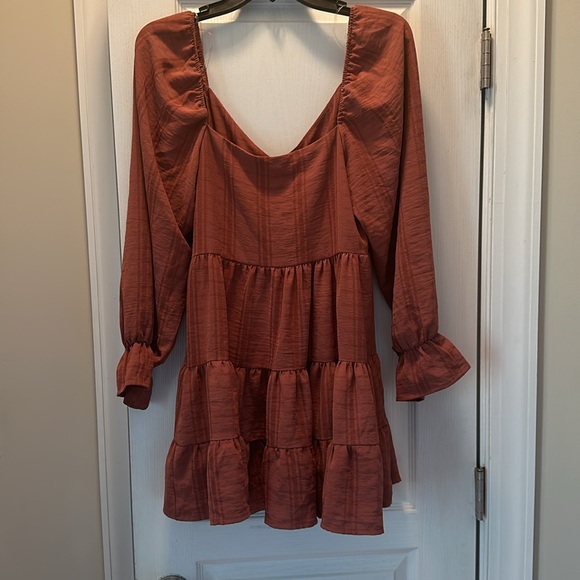 altered state, long sleeve mini dress - Picture 2 of 3